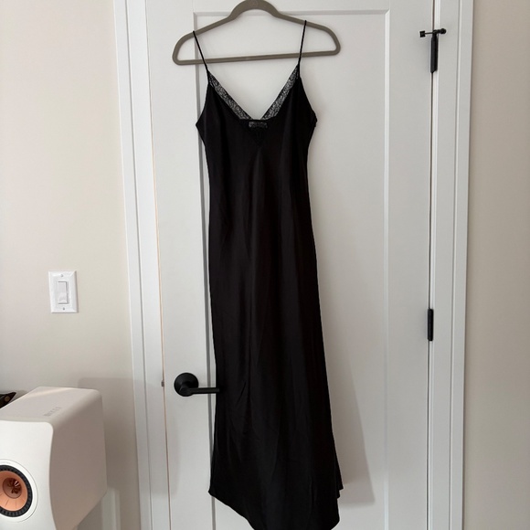Anine Bing Black Silk Dress - Picture 4 of 8